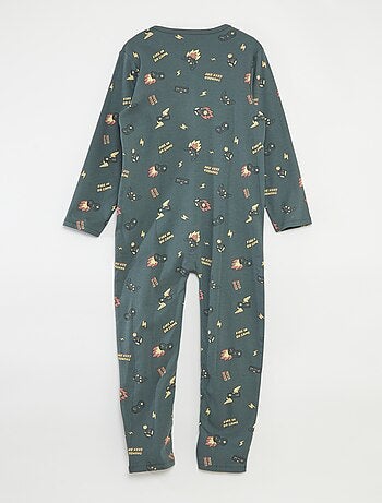 Tuta con bottoni a pressione - collezione facile da indossare