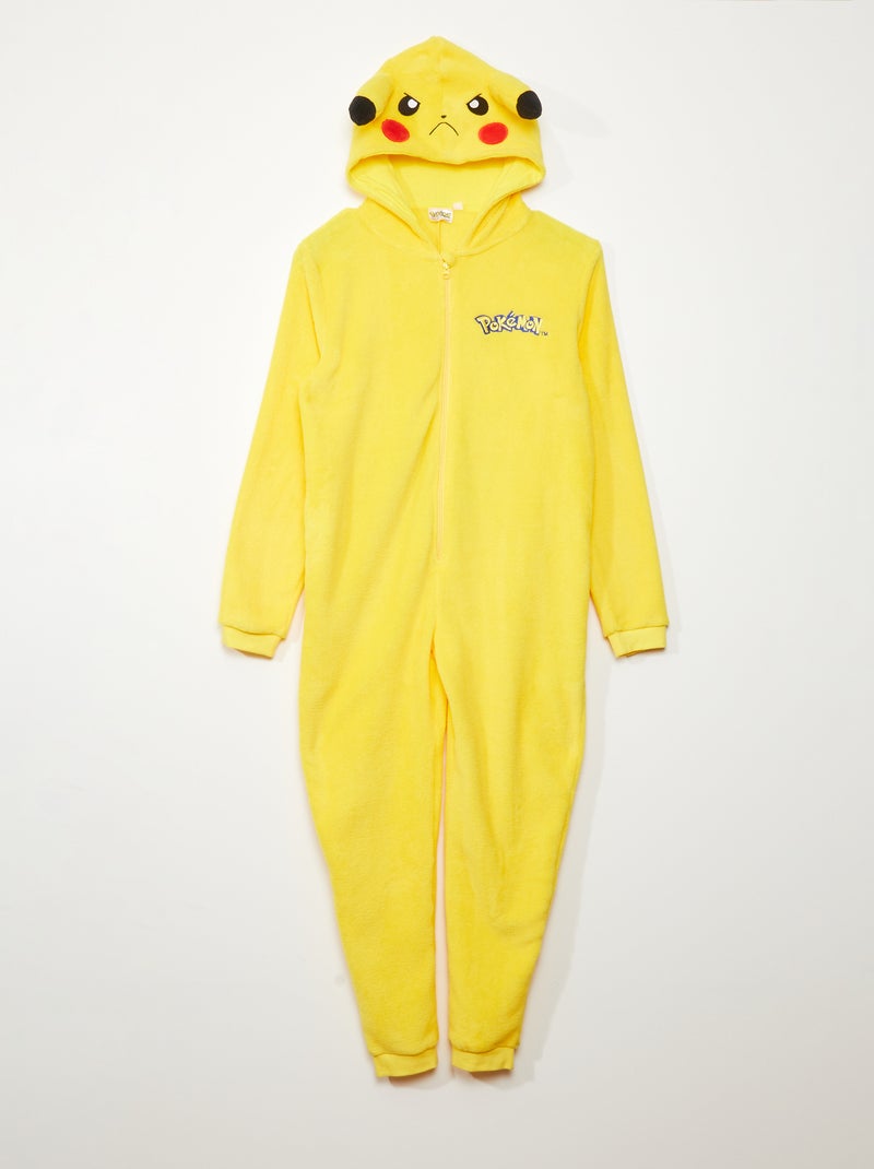 Tuta con cappuccio 'Pikachu' GIALLO - Kiabi