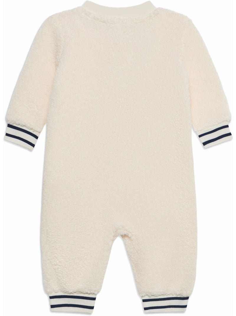 Tuta con cerniera - lacoste Crema - Kiabi