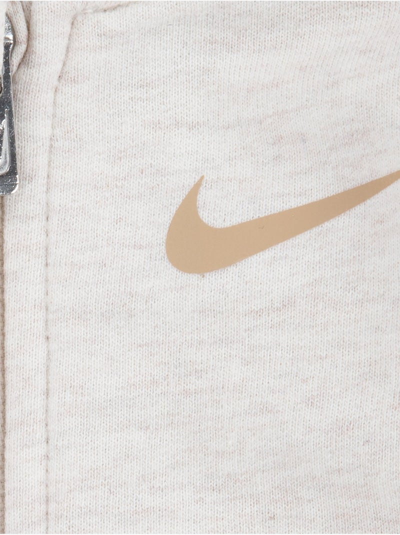 Tuta con cerniera - Nike Beige - Kiabi