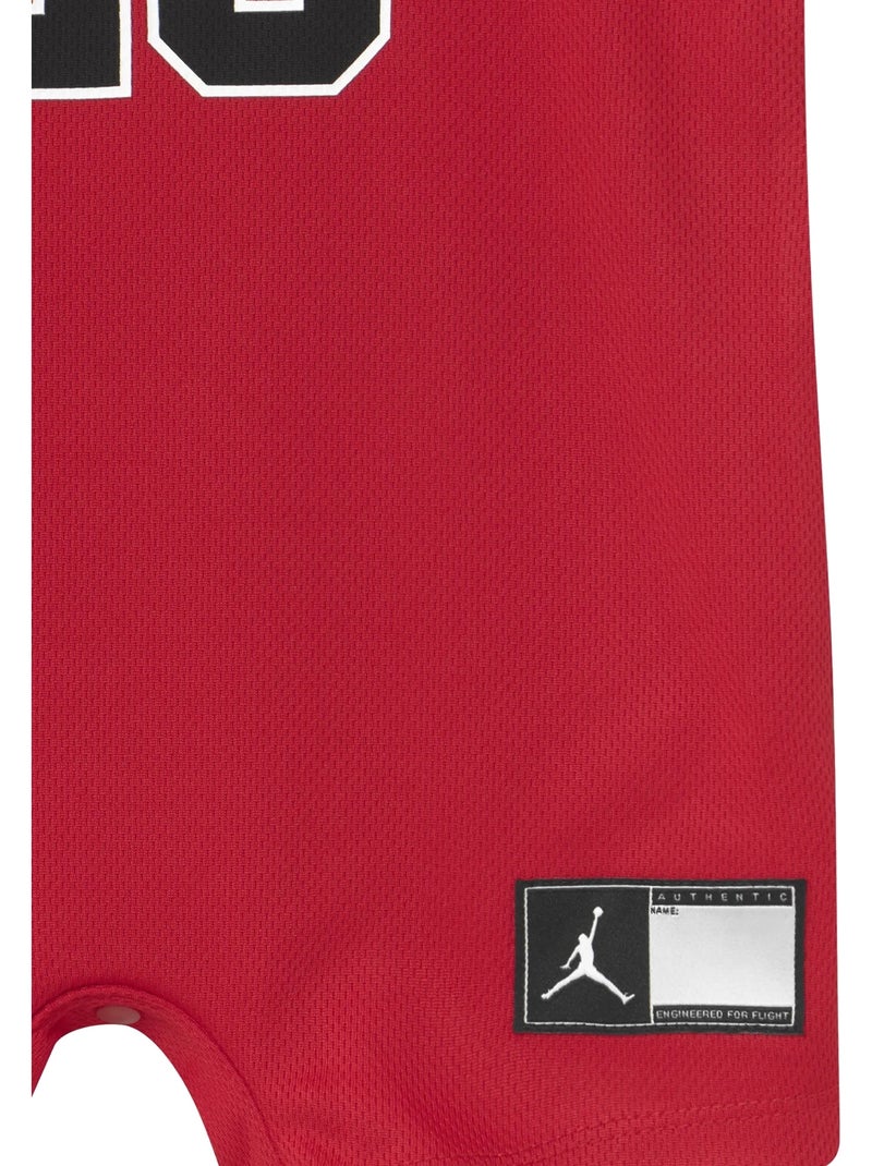 Tuta con colletto rotondo - Jordan Rosso - Kiabi