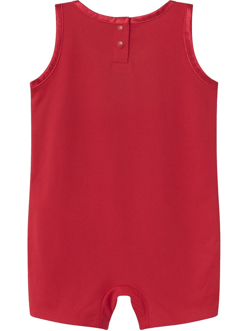 Tuta con colletto rotondo - Jordan Rosso - Kiabi
