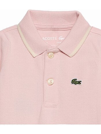 Tuta con collo a polo - lacoste