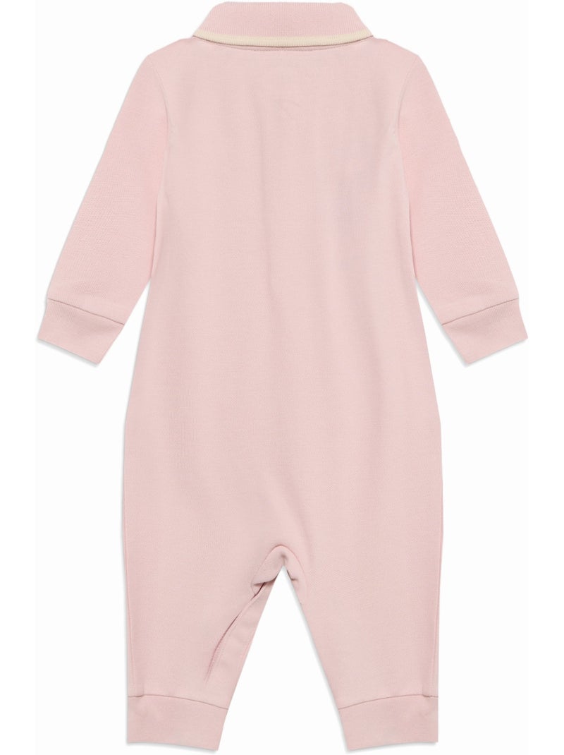 Tuta con collo a polo - lacoste Rosa chiaro - Kiabi