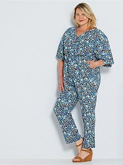 Tuta con pantaloni e scollo incrociato - Kiabi