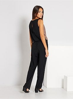 Tuta con top in paillettes - Kiabi