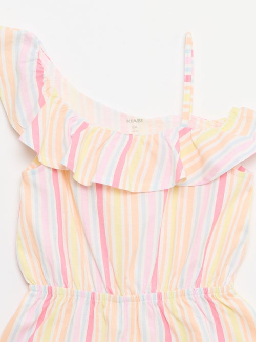 Tuta corta con scollo asimmetrico - Kiabi