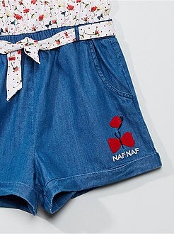 Tuta corta effetto 2 in 1 'NAF NAF' - Kiabi