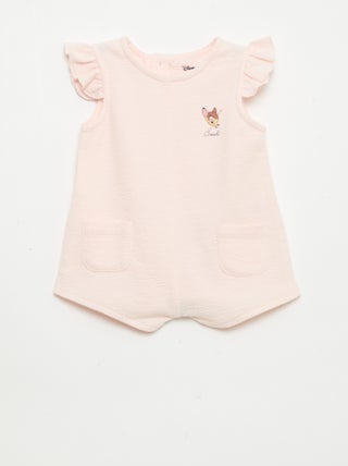Tuta corta in baby Terry