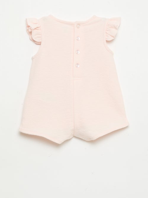 Tuta corta in baby Terry - Kiabi