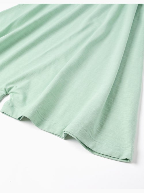 Tuta corta senza maniche a gamba larga in cotone - Kiabi