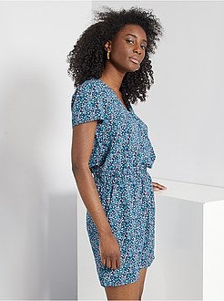 Tuta corta stampata - Kiabi