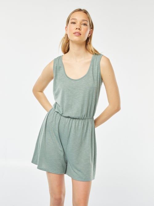 Tuta corta traforata dietro - Kiabi