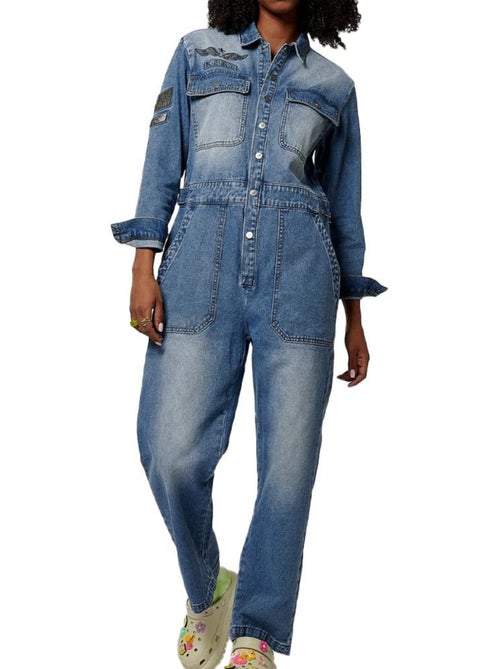 Tuta da Donna in Jeans Kaporal - Kiabi