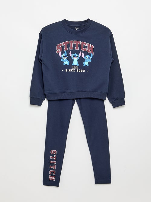 Tuta da jogging 'Disney' in french terry - 2 pezzi: felpa + pantaloni - Kiabi