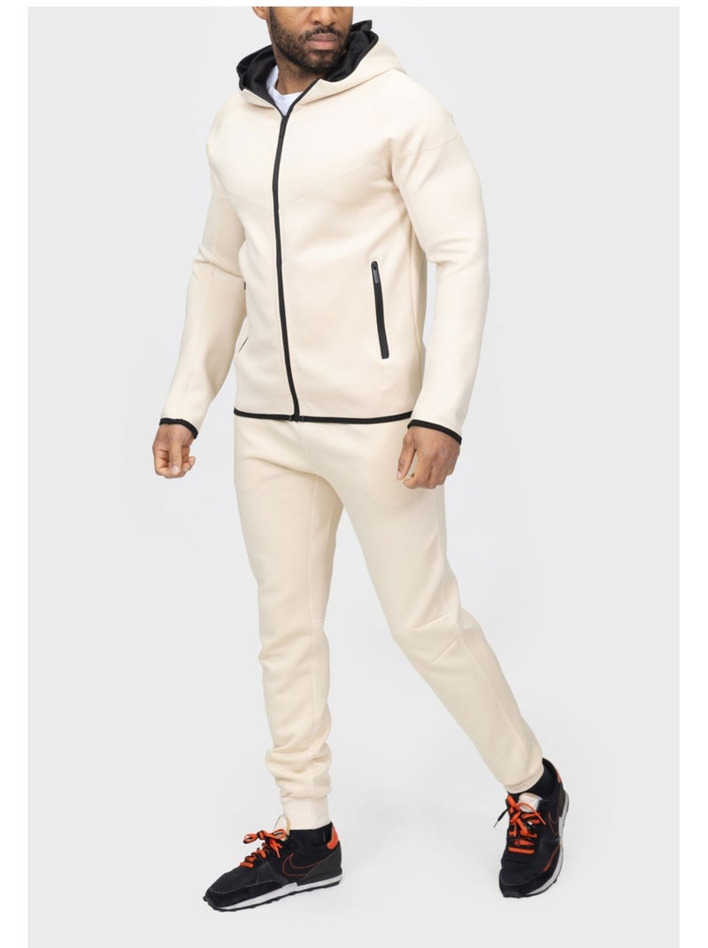 Tuta da jogging Kebello Beige - Kiabi