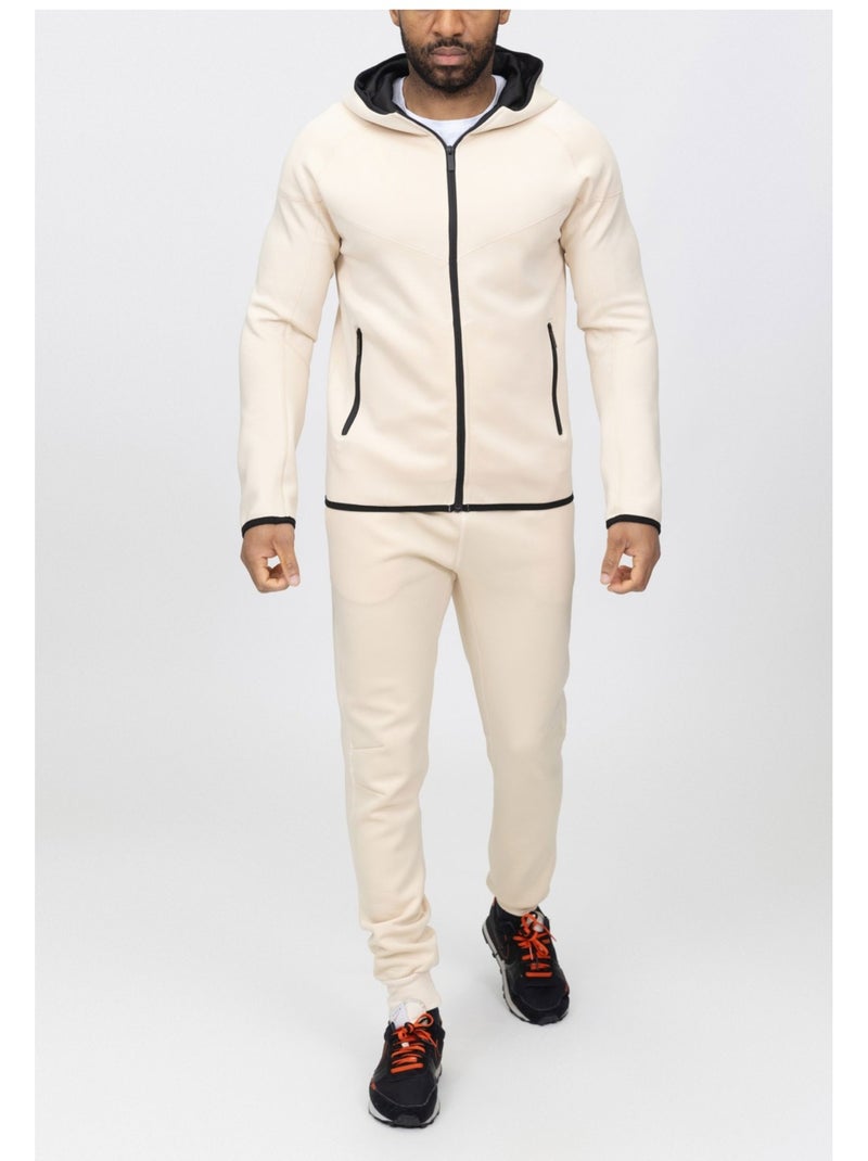 Tuta da jogging Kebello Beige - Kiabi