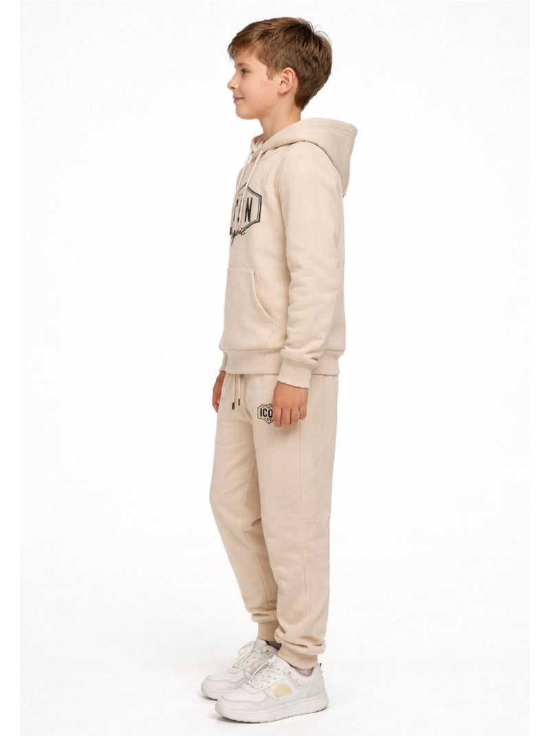 Tuta da jogging Kebello Beige - Kiabi