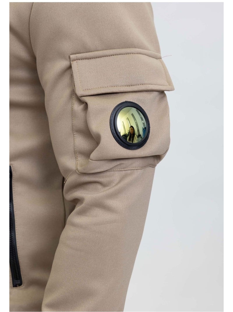 Tuta da jogging Kebello Beige - Kiabi