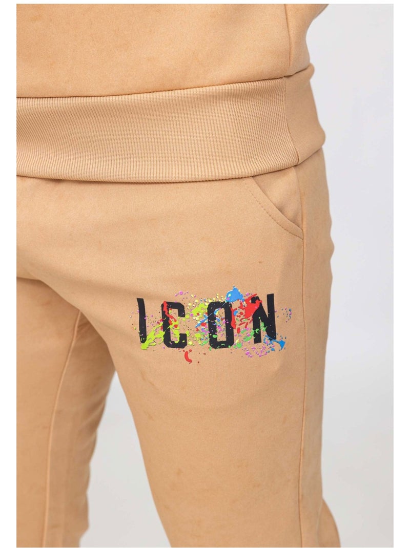 Tuta da jogging Kebello Beige - Kiabi