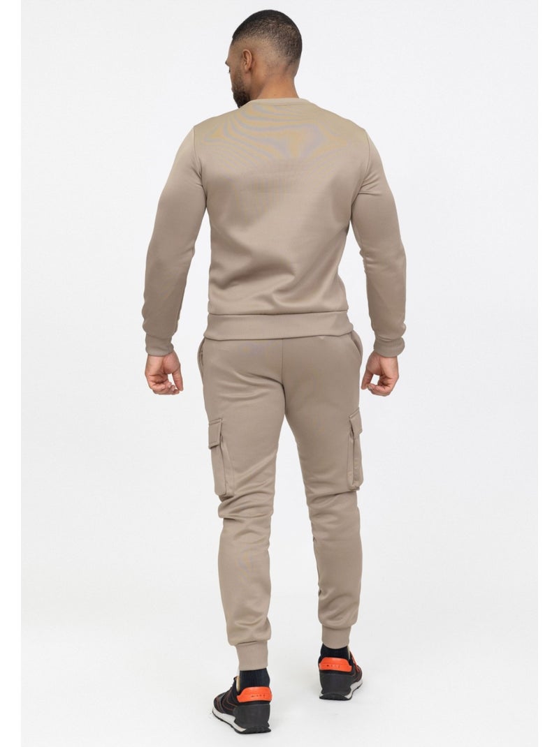 Tuta da jogging Kebello Beige - Kiabi