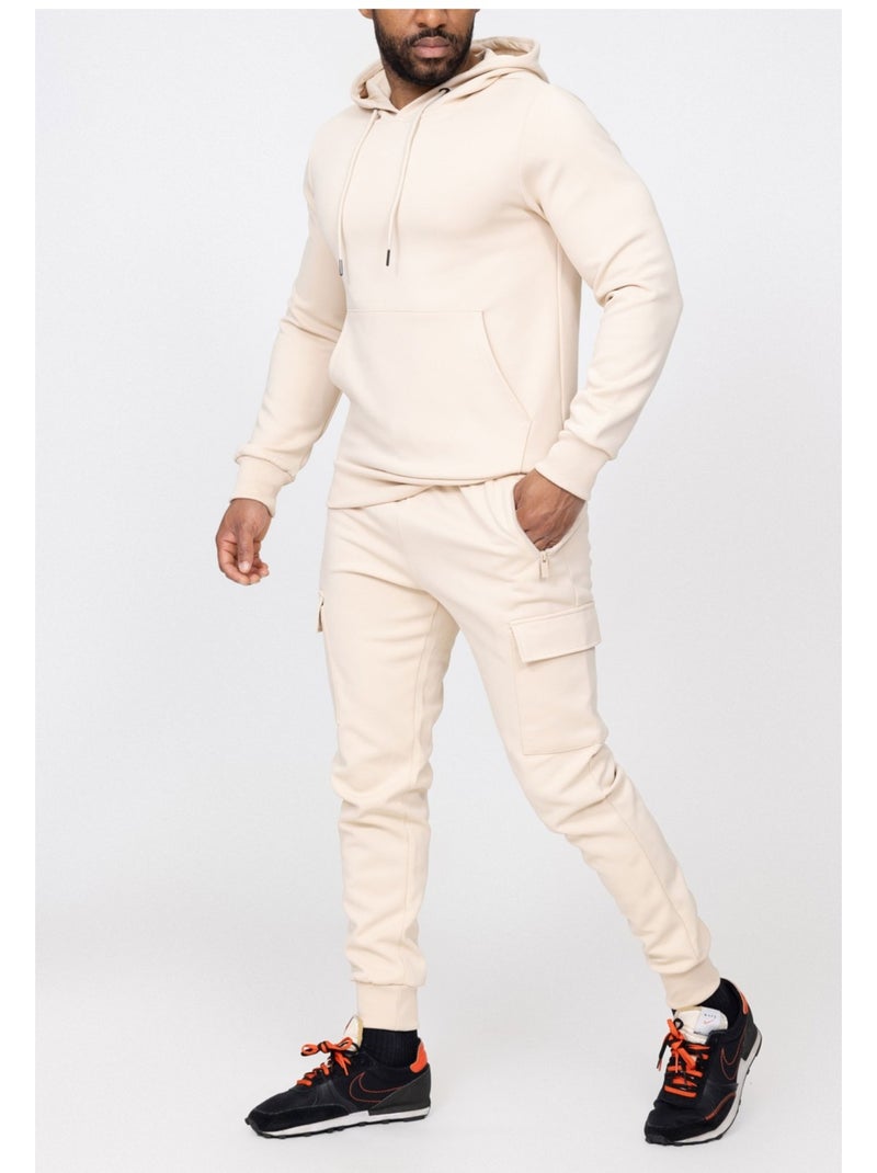 Tuta da jogging Kebello Beige - Kiabi