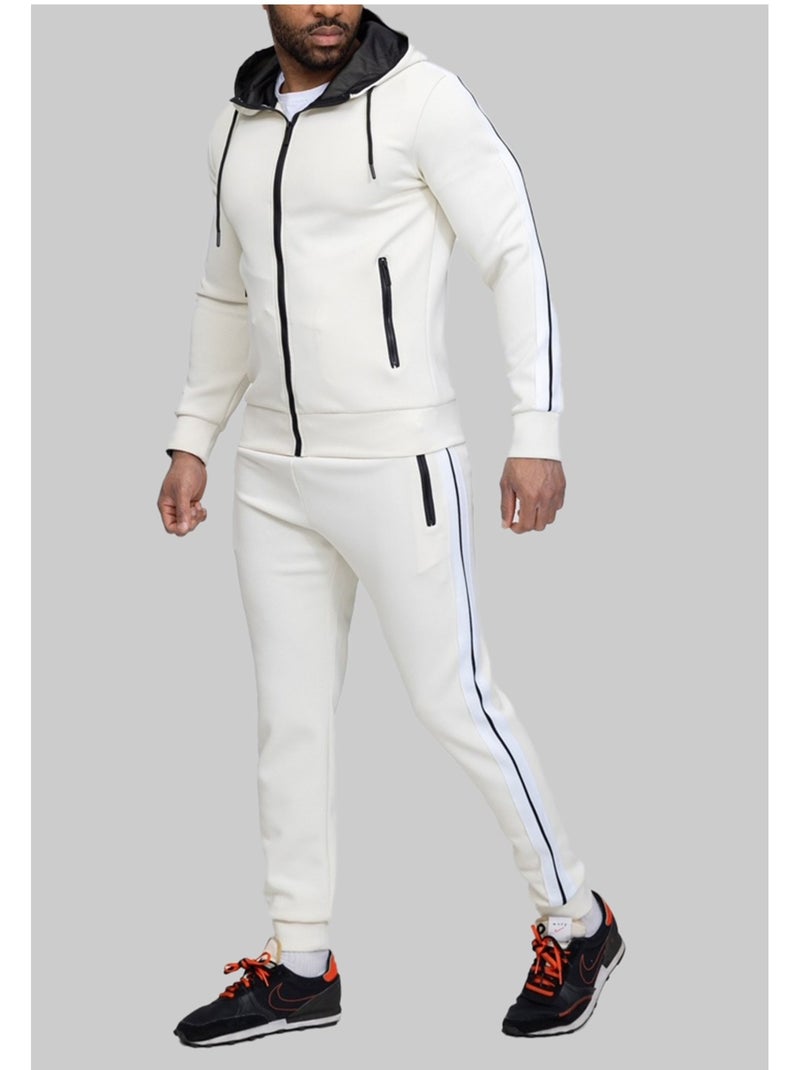 Tuta da jogging Kebello Bianco - Kiabi