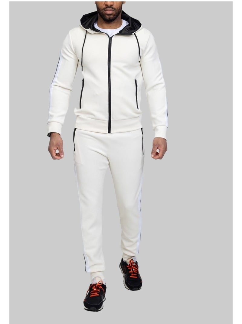 Tuta da jogging Kebello Bianco - Kiabi