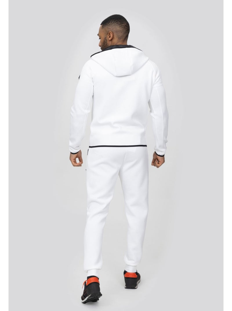 Tuta da jogging Kebello Bianco - Kiabi