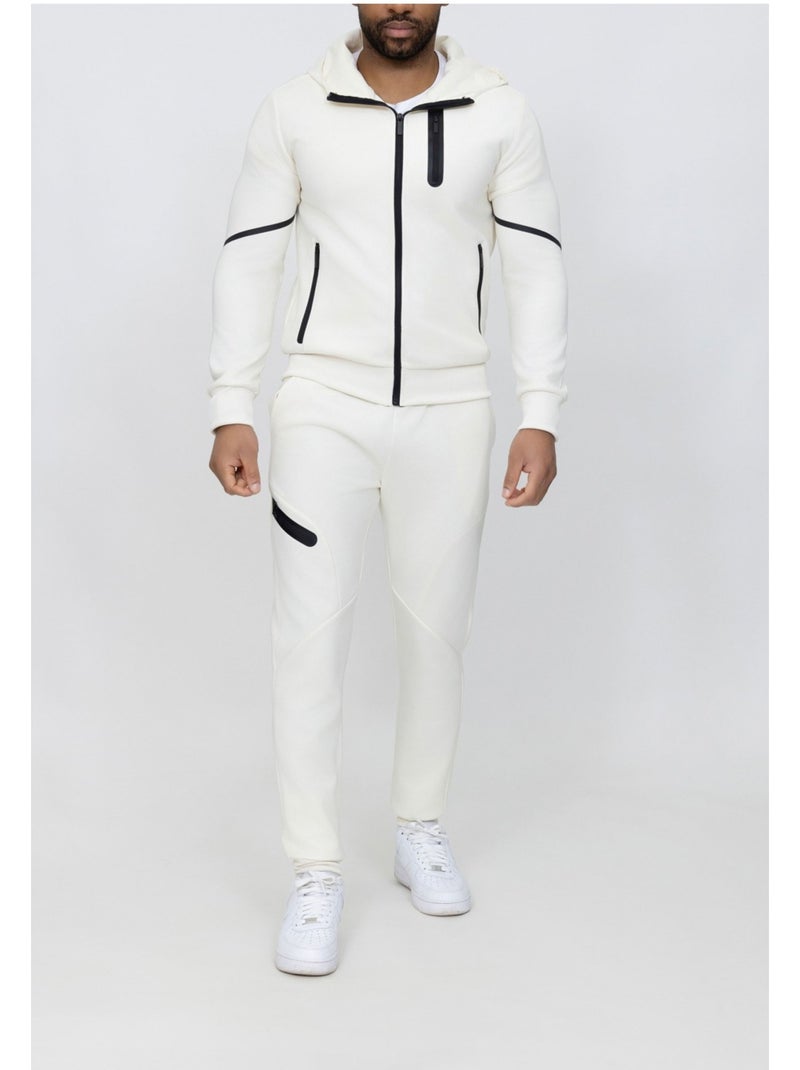 Tuta da jogging Kebello Bianco - Kiabi