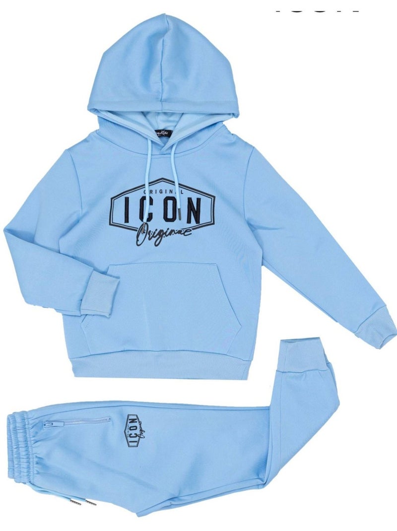 Tuta da jogging Kebello Blu cielo - Kiabi