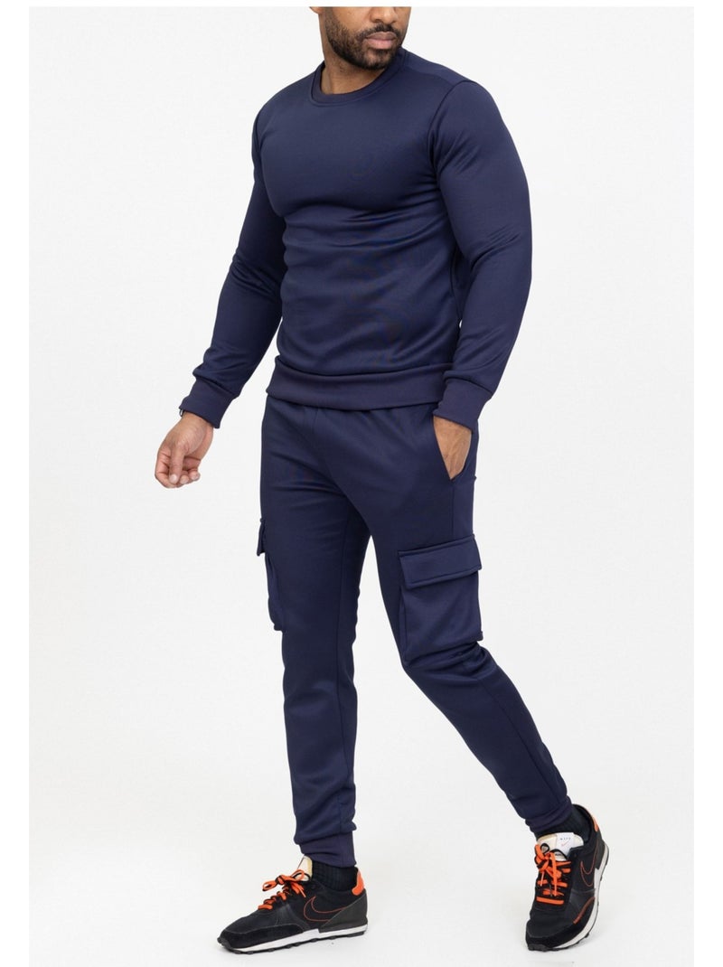 Tuta da jogging Kebello Blu marino - Kiabi