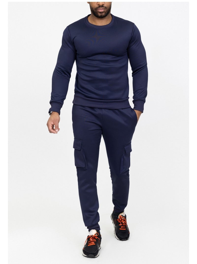 Tuta da jogging Kebello Blu marino - Kiabi