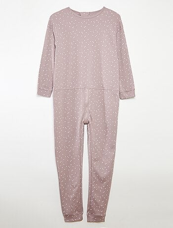 Tuta da notte con apertura a zip - collezione facile da indossare