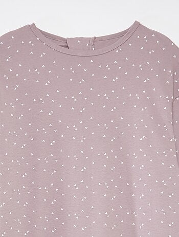 Tuta da notte con apertura a zip - collezione facile da indossare