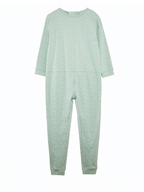 Tuta da notte con apertura a zip - collezione facile da indossare - Kiabi