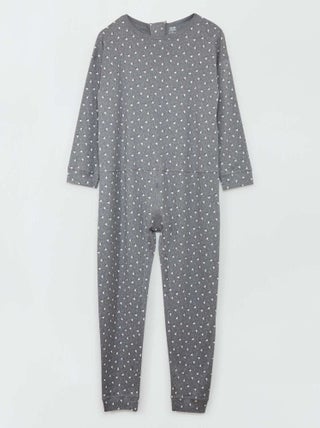 Tuta da notte con apertura con zip So Easy