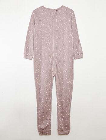 Tuta da notte con apertura con zip So Easy