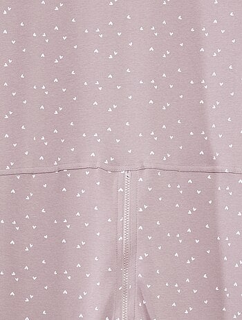 Tuta da notte con apertura con zip So Easy
