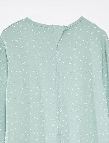 Tuta da notte con apertura con zip So Easy