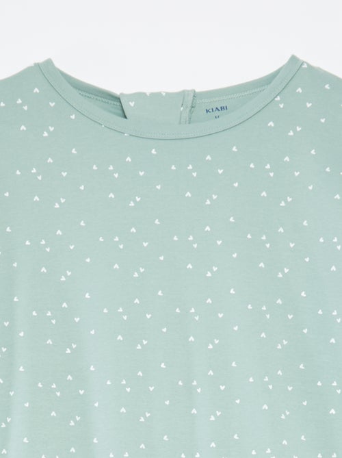 Tuta da notte con apertura con zip So Easy - Kiabi