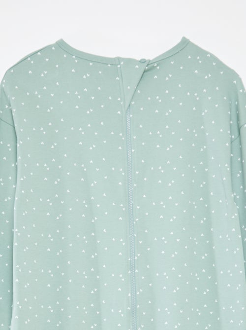 Tuta da notte con apertura con zip So Easy - Kiabi