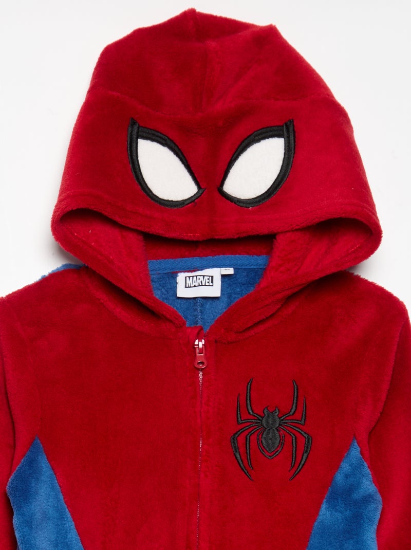 Tuta da notte "Marvel" "Spider Man" Rosso - Kiabi