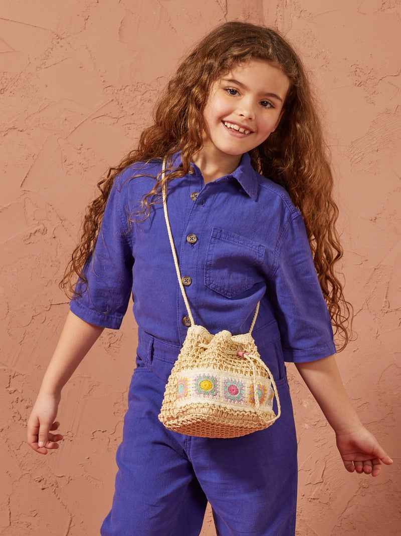 Tuta dritta a maniche corte - Unisex BLU - Kiabi