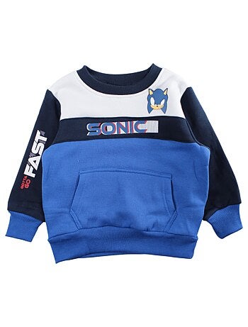 Tuta felpa e pantaloni jogging Sonic bambino
