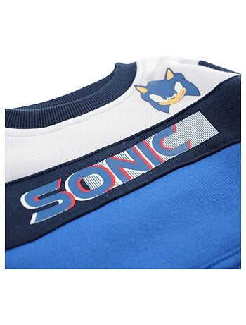 Tuta felpa e pantaloni jogging Sonic bambino