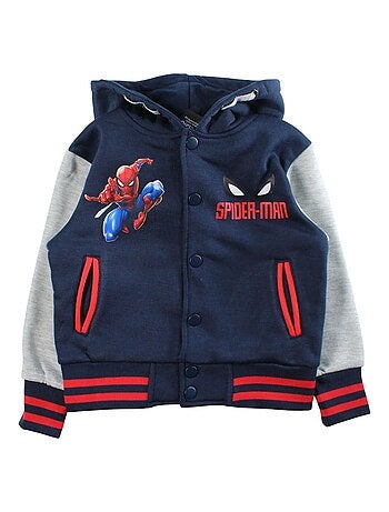 Tuta giacca con cappuccio e pantaloni jogging Spiderman bambino