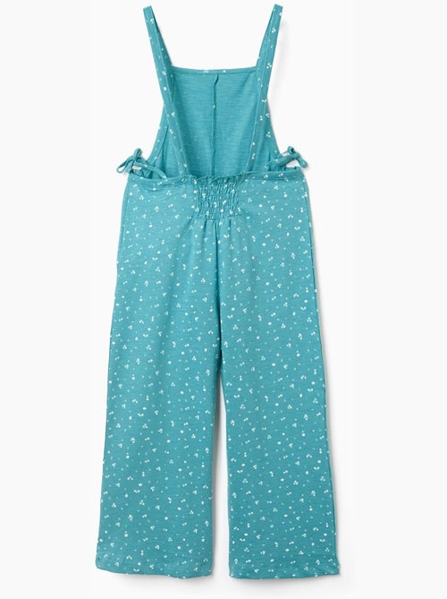 Tuta in cotone con motivo floreale - Kiabi