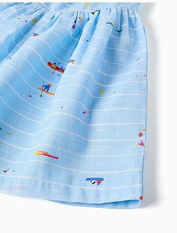 Tuta in cotone stampata Carolina Celas x Zippy