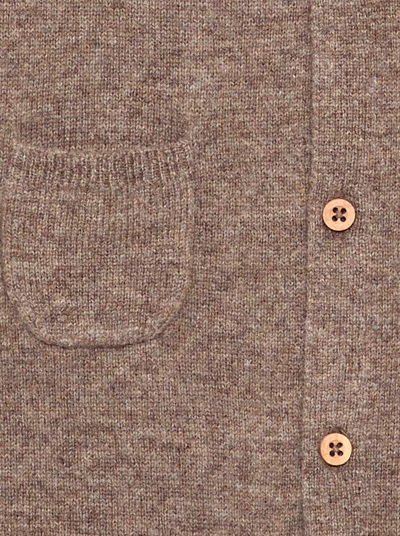 Tuta in lana e cashmere - Premium Marrone - Kiabi
